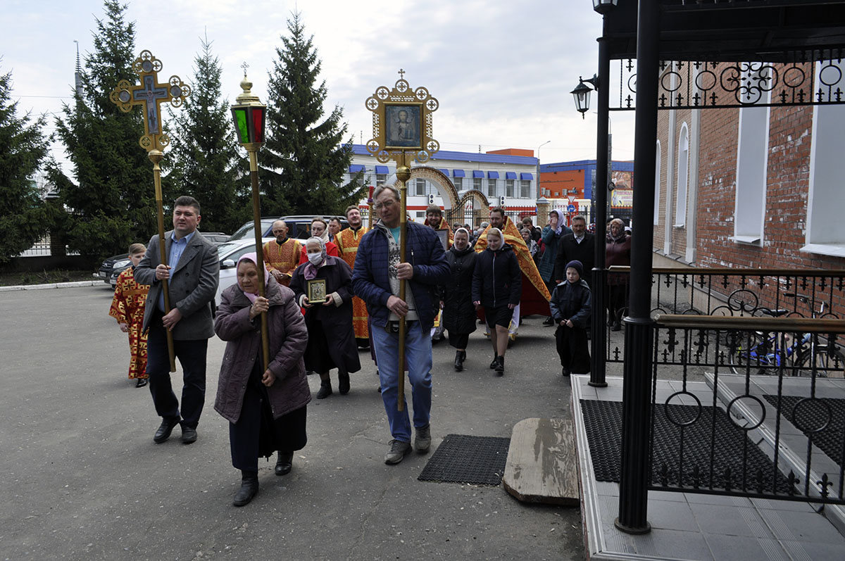 Празднование Антипасхи в Никольском храме