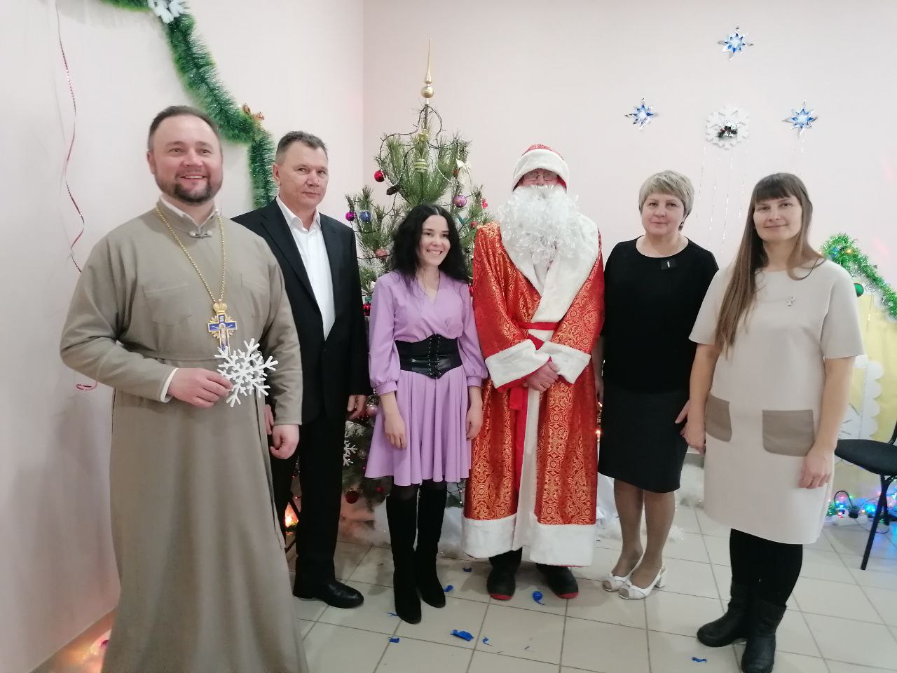 В воскресной школе состоялся Рождественский утренник
