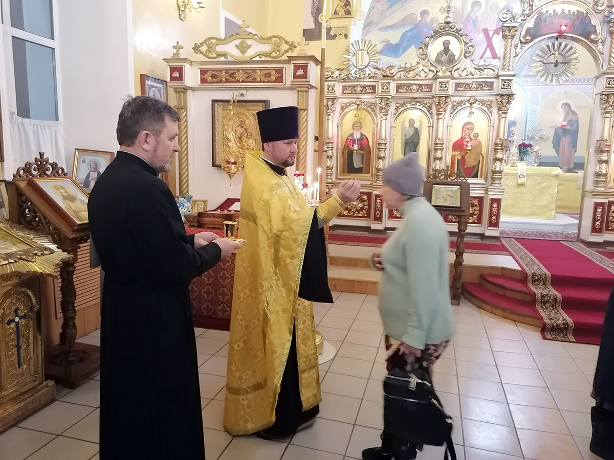 Всенощное бдение в канун престольного праздника
