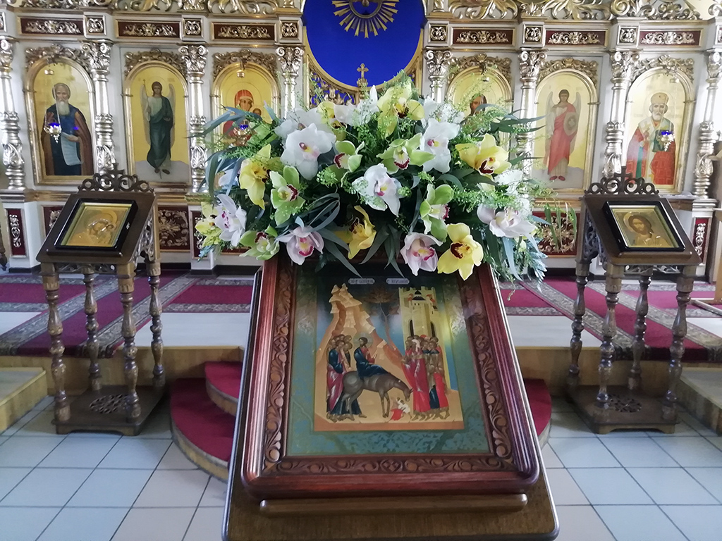 Всенощное бдение в канун праздника Входа Господня в Иерусалим