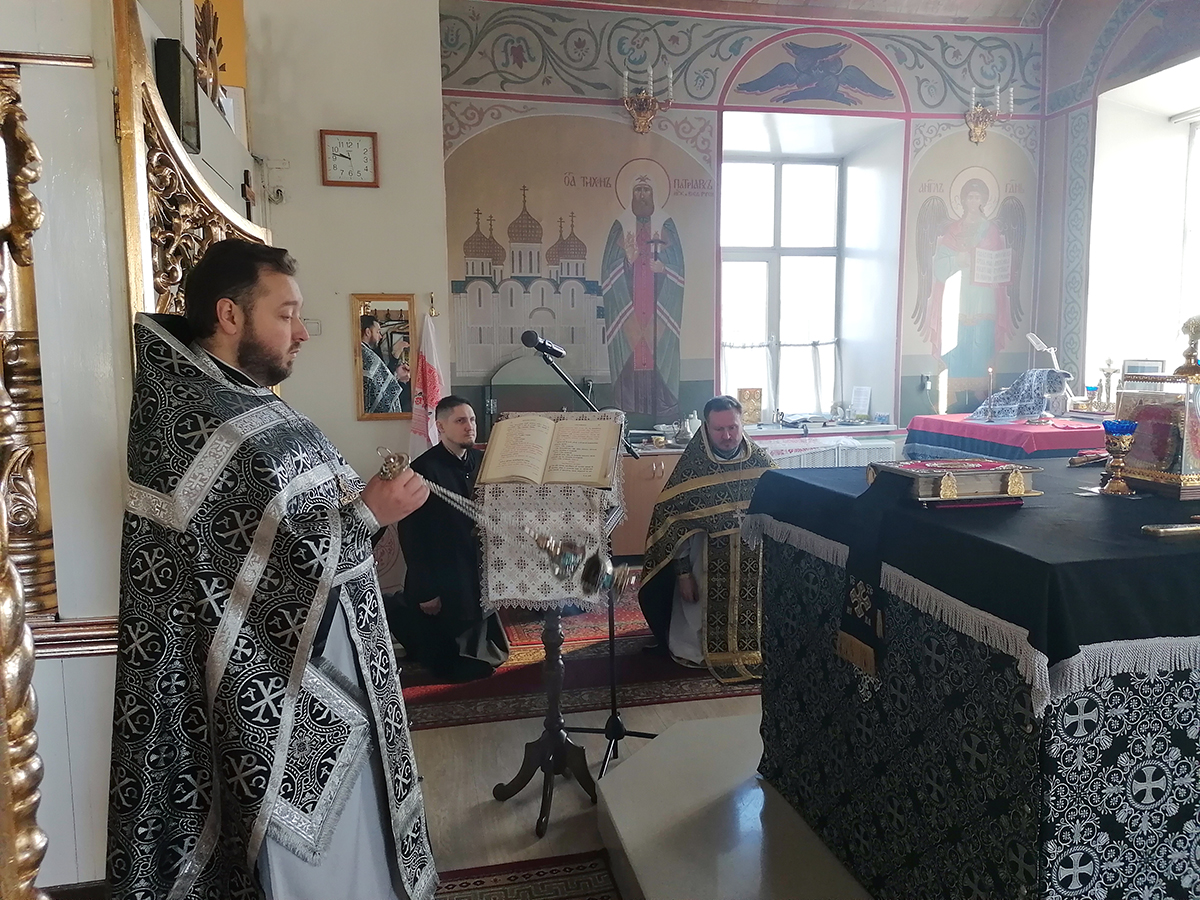 Служба в среду первой седмицы Великого поста