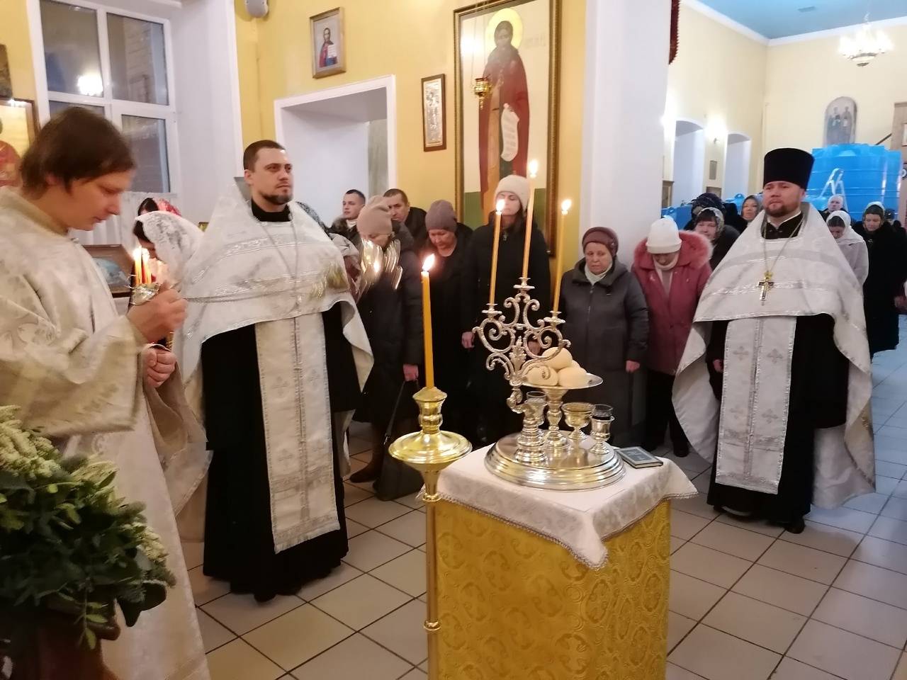 Всенощное бдение в канун Крещения Господня