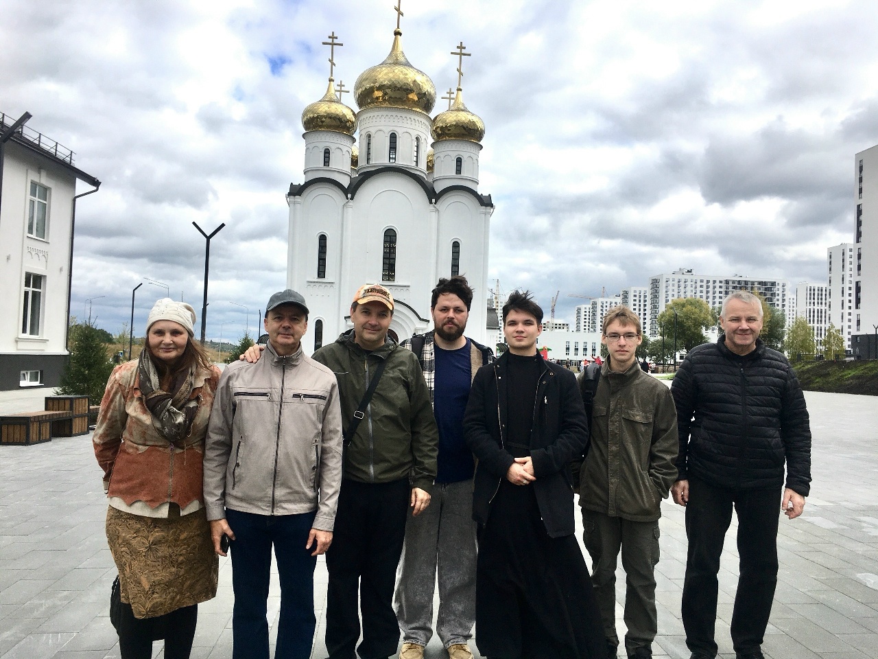 Участие в праздничных мероприятиях на освящении храма Вениамина Печерского в "Лугометрии"