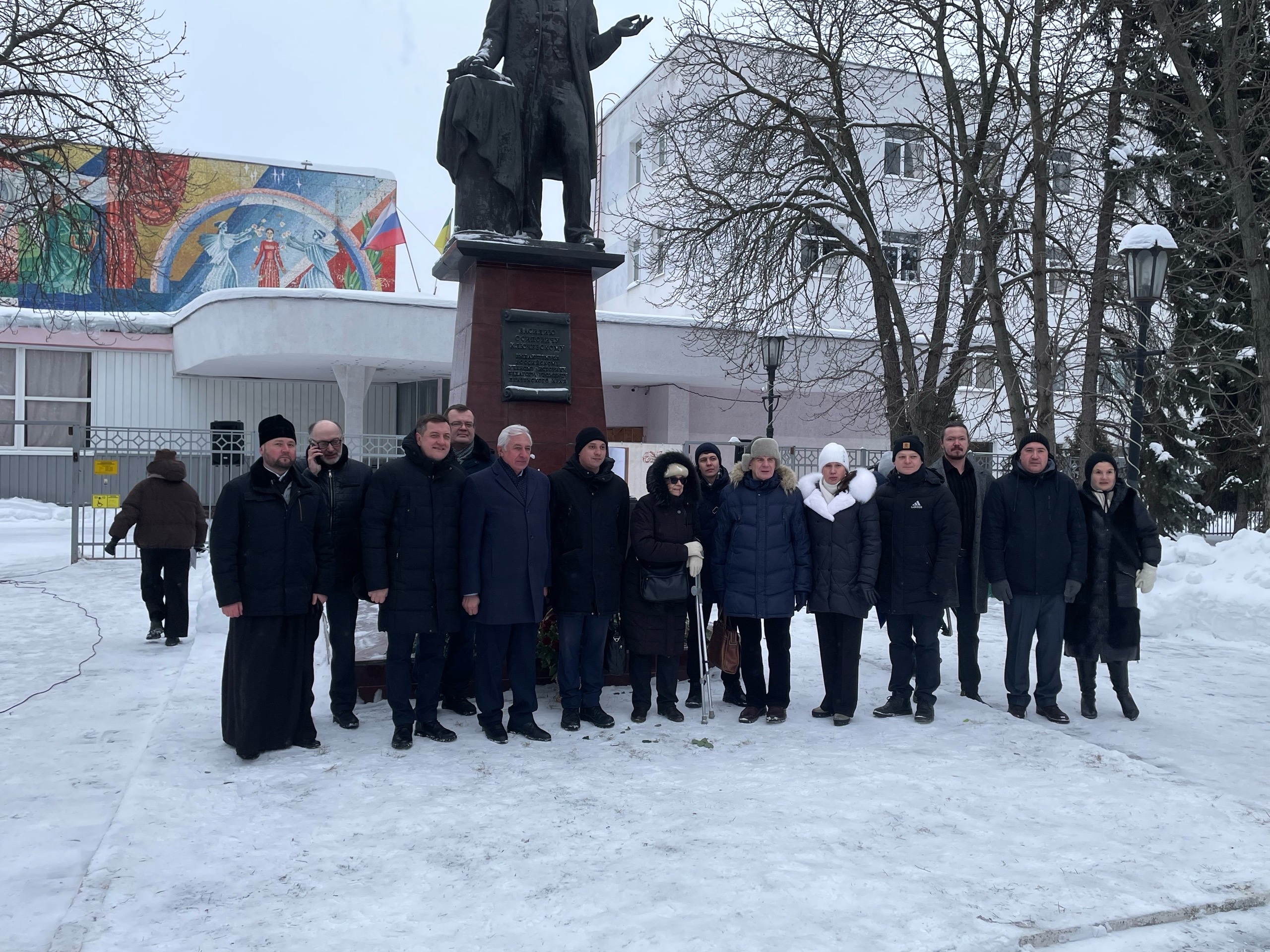 Протоиерей Александр Филиппов участвовал в торжествах посвященных 185-летию Василия Осиповича Ключевского
