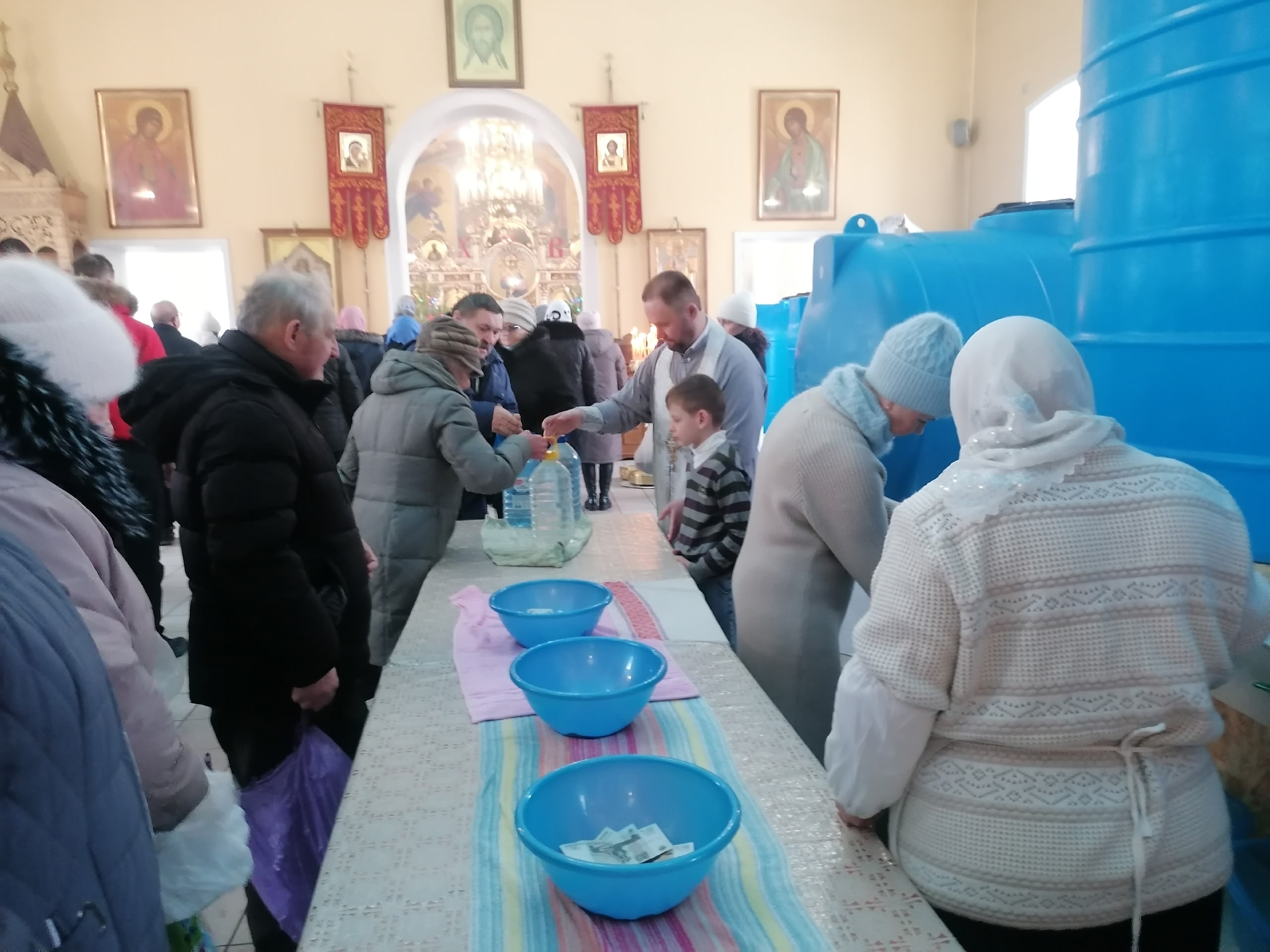 Празднование Крещение Господне