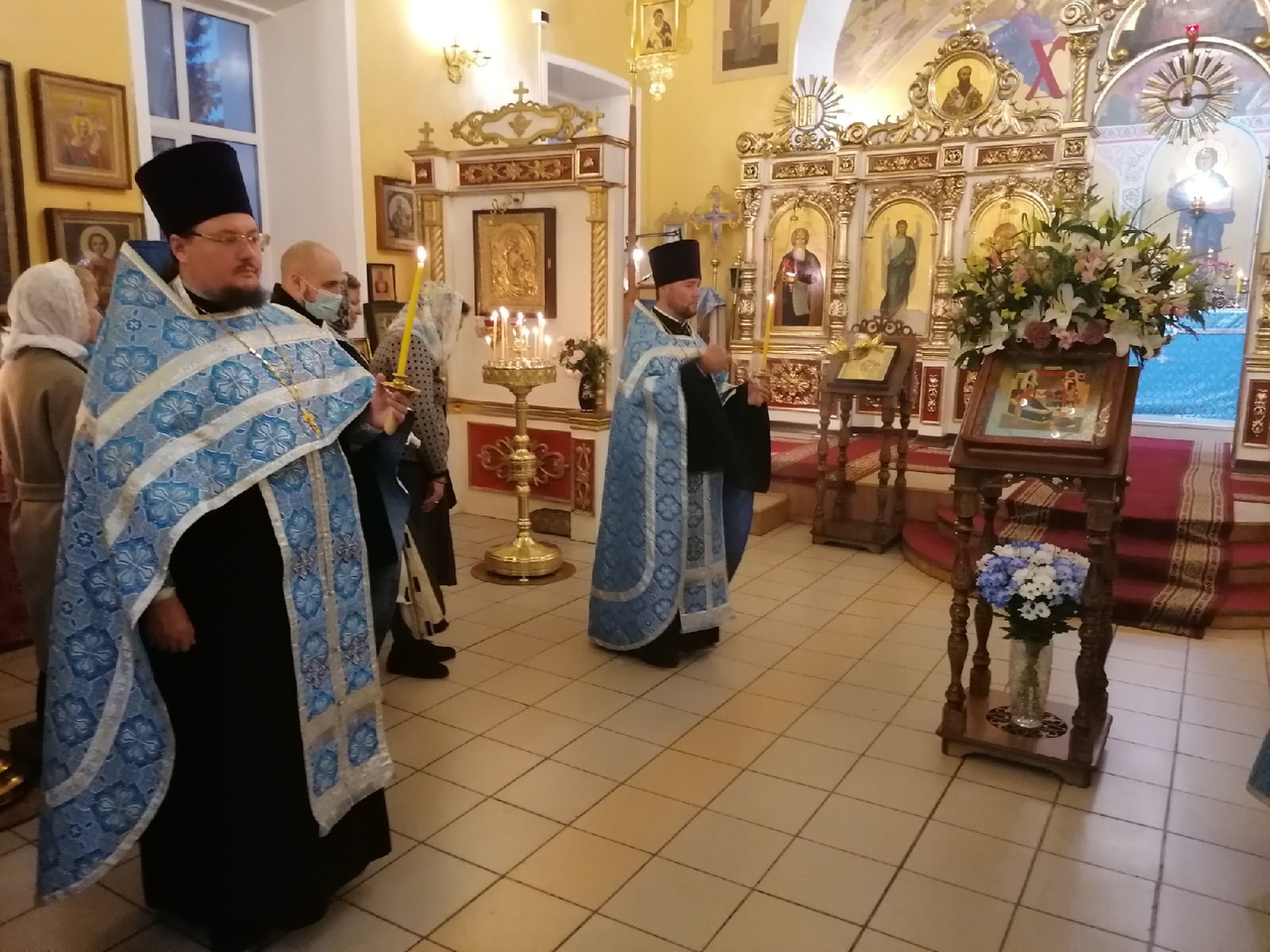 Всенощное бдение в канун празднования Рождества Богородицы
