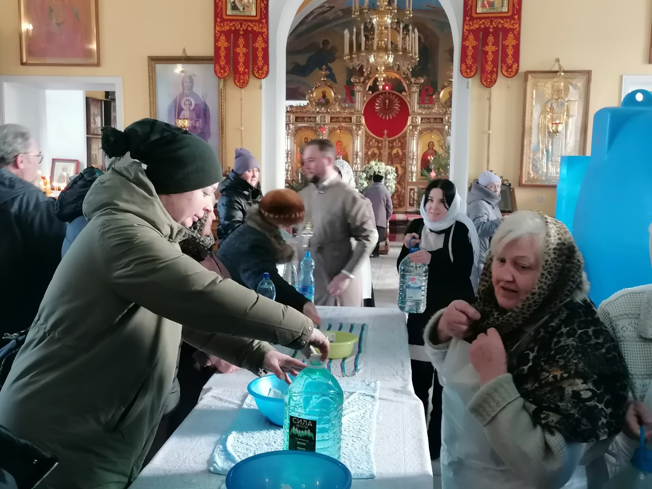 Празднование Крещение Господне