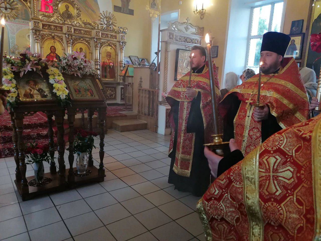 Всенощное бдение в канун престольного праздника нашего храма 