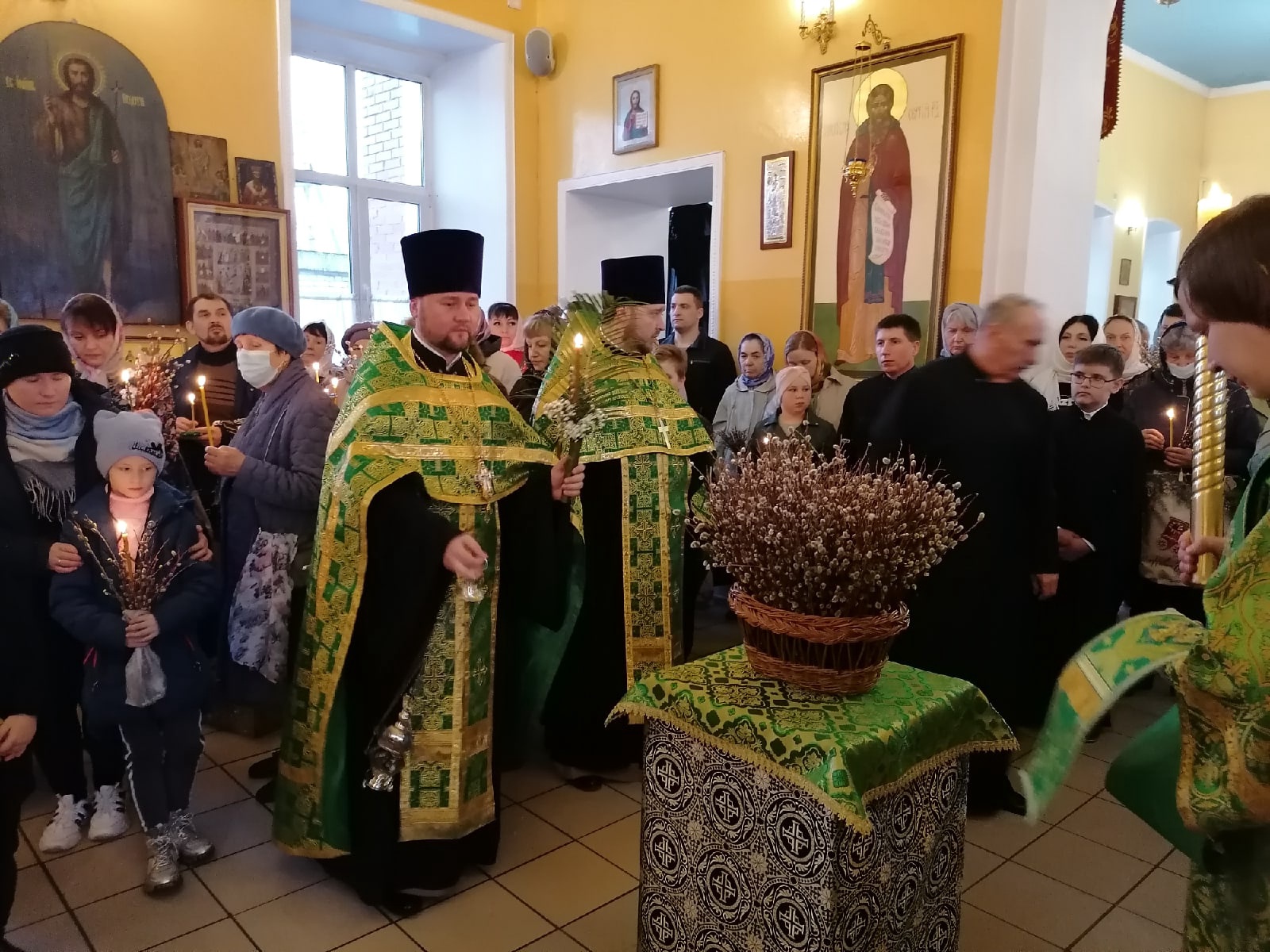 Всенощное бдение в канун Входа Господня в Иерусалим