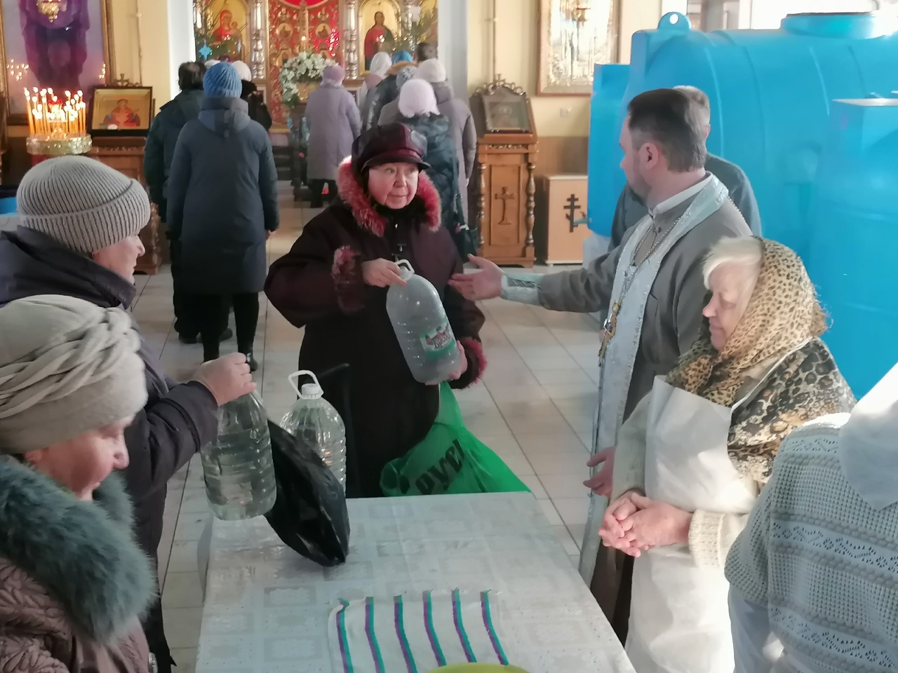 Празднование Крещение Господне