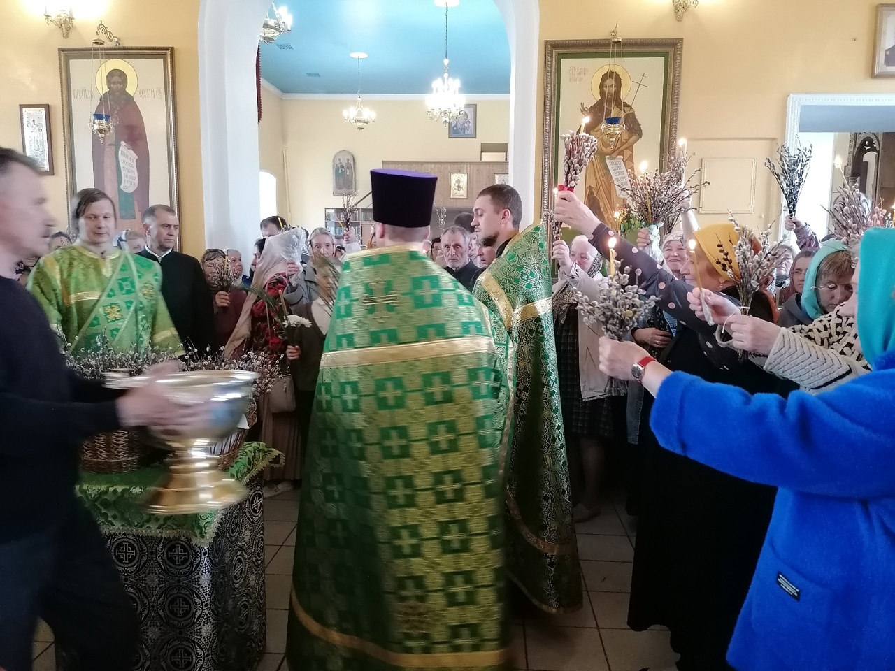 Всенощное бдение в канун Входа Господня в Иерусалим