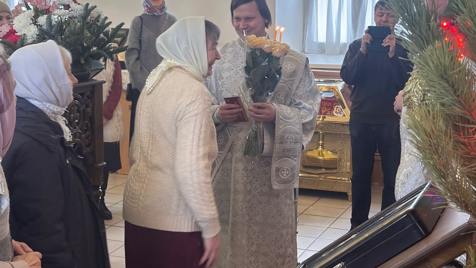 Поздравление с Днём рождения  диакона Сергия Исайчева 