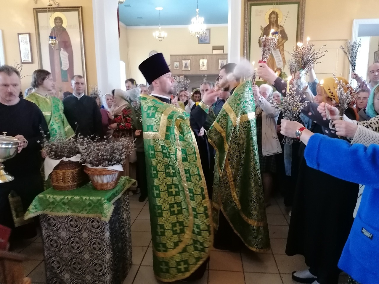 Всенощное бдение в канун Входа Господня в Иерусалим