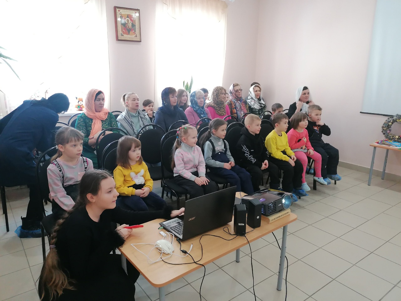 Состоялась экскурсия по храмовому комплексу дошкольников из детского сада