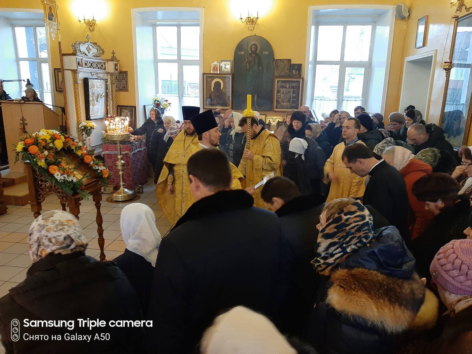 Празднование престольного праздника нашего храма