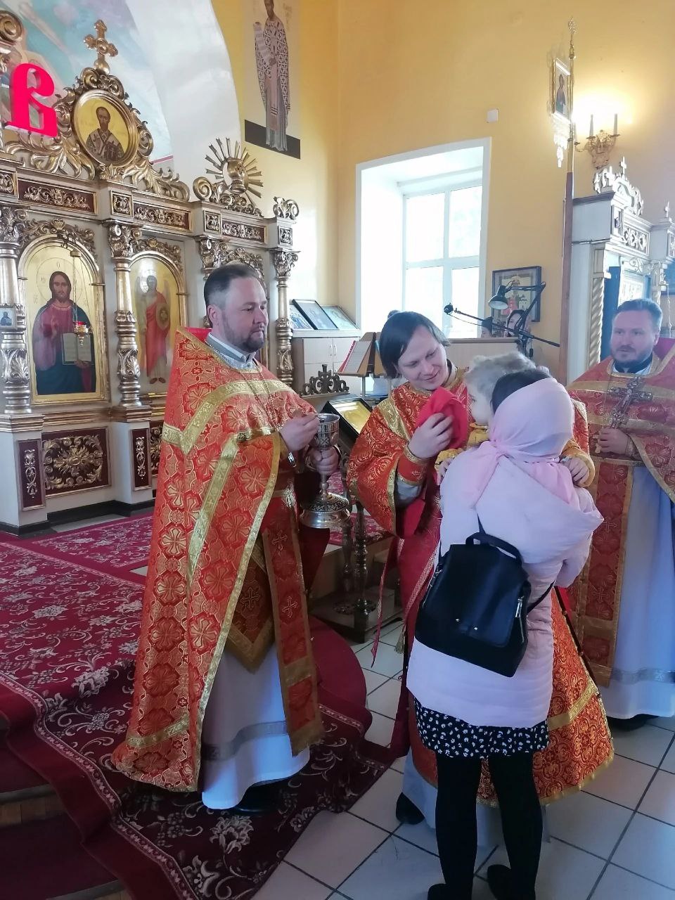 Богослужения в день Преполовения Пятидесятницы