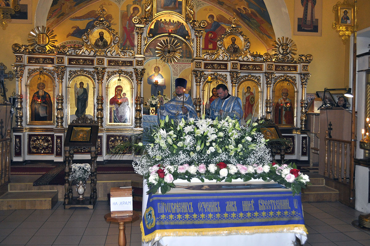 Всенощное бдение в канун Успения Песвятой Богородицы