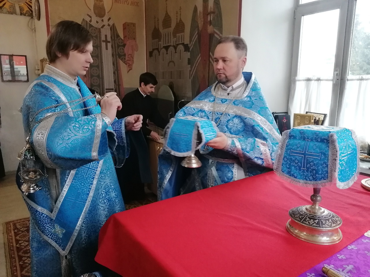 Празднование Благовещение Богородицы