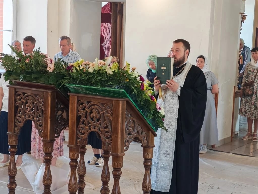Всенощное бдение в канун престольного праздника нашего храма