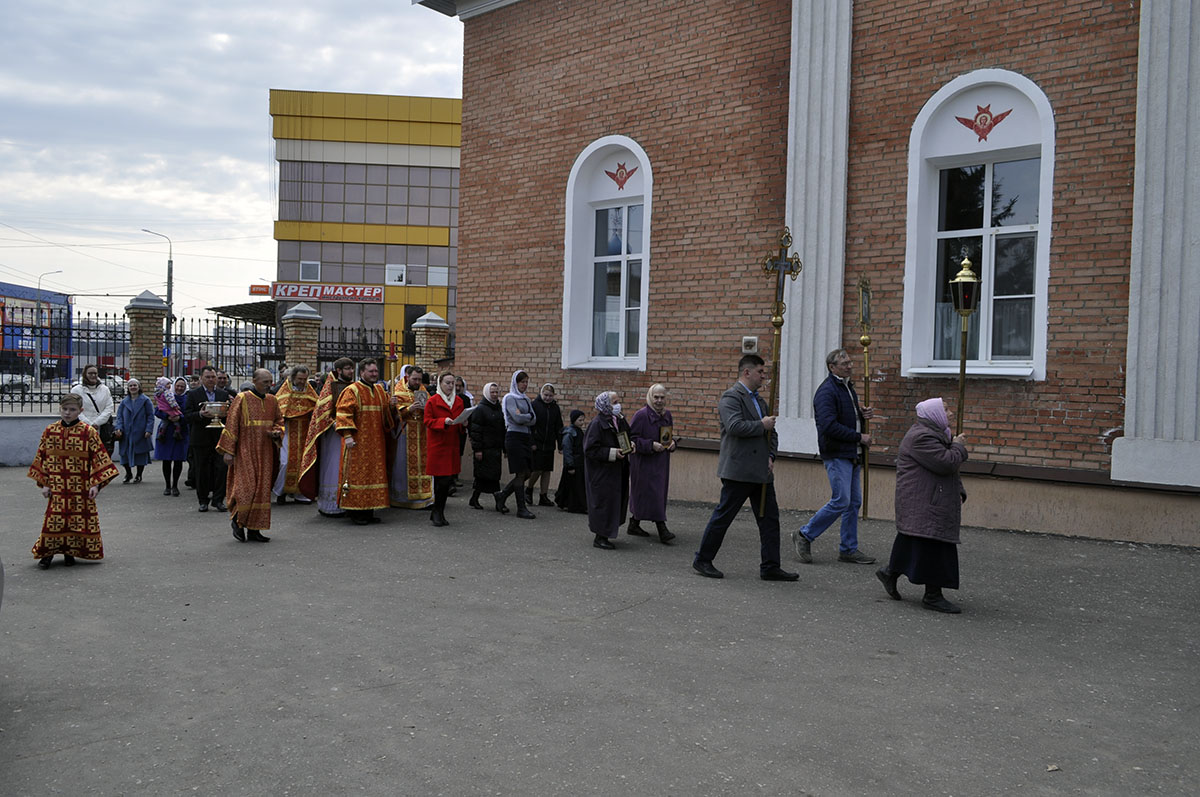 Празднование Антипасхи в Никольском храме