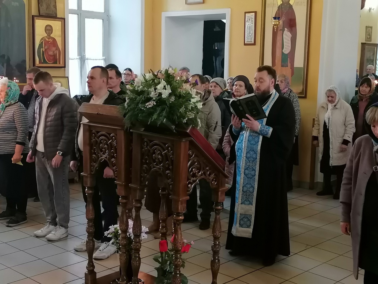 Всенощное бдение в канун Крестопоклонной Недели Великого поста и Благовещения