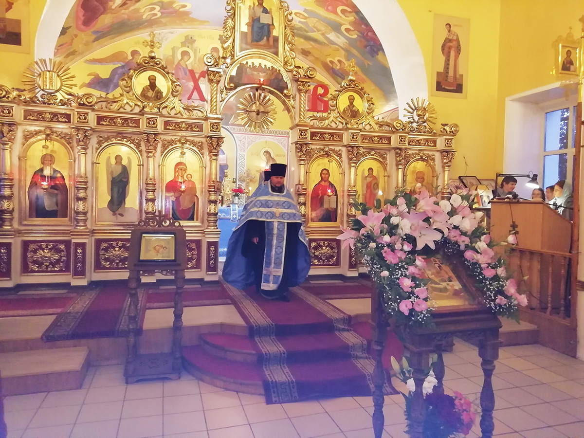 Всенощное бдение в канун празднования Рождества Богородицы 