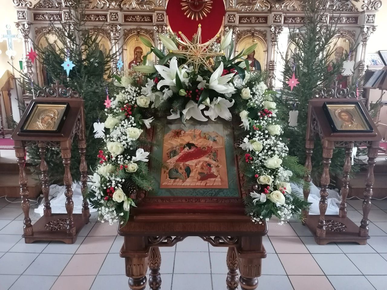 Всенощное бдение в канун праздника Рождества Христова
