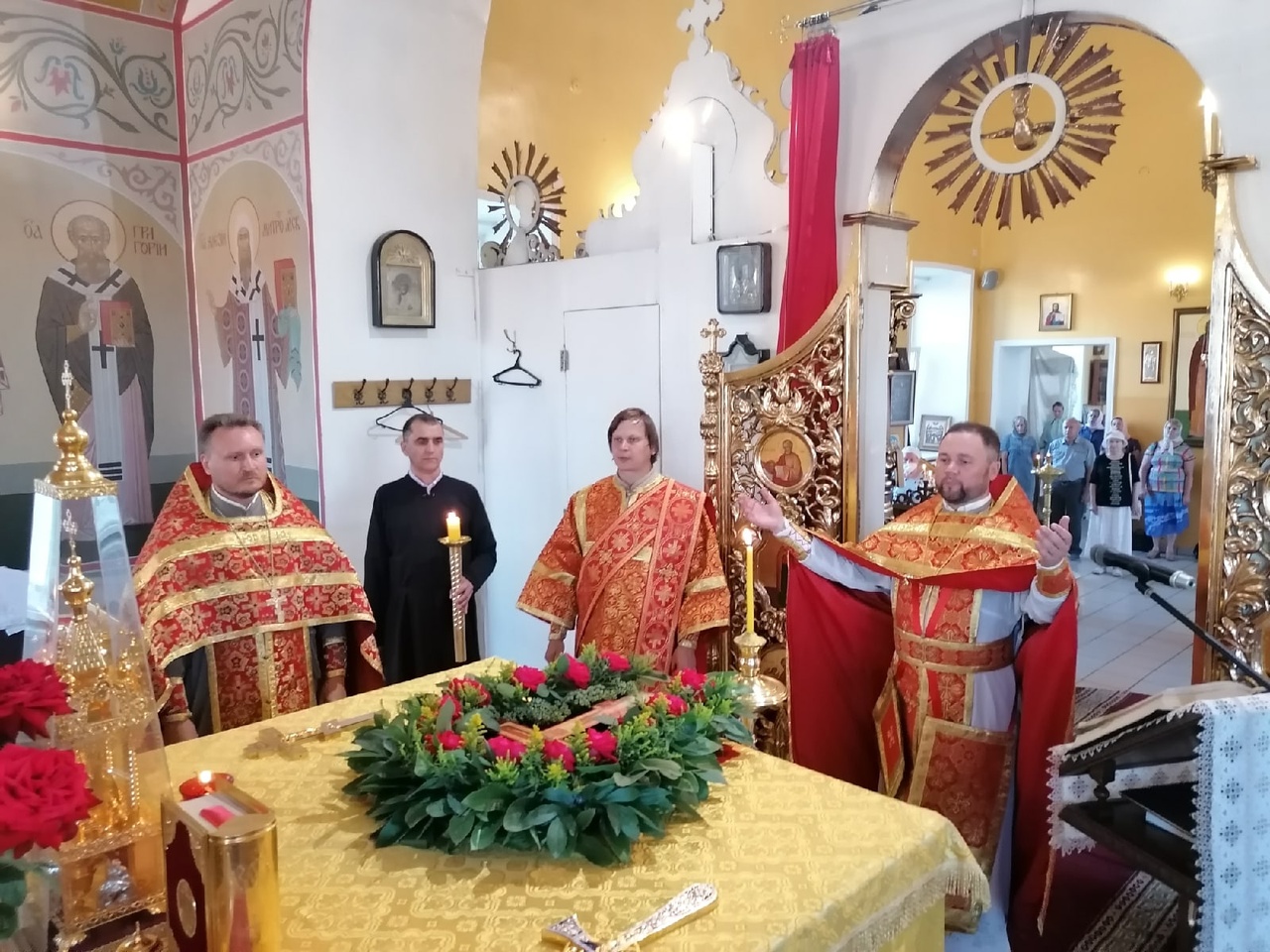Всенощное бдение в канун праздника Происхождение Честных Древ Животворящего Креста Господня
