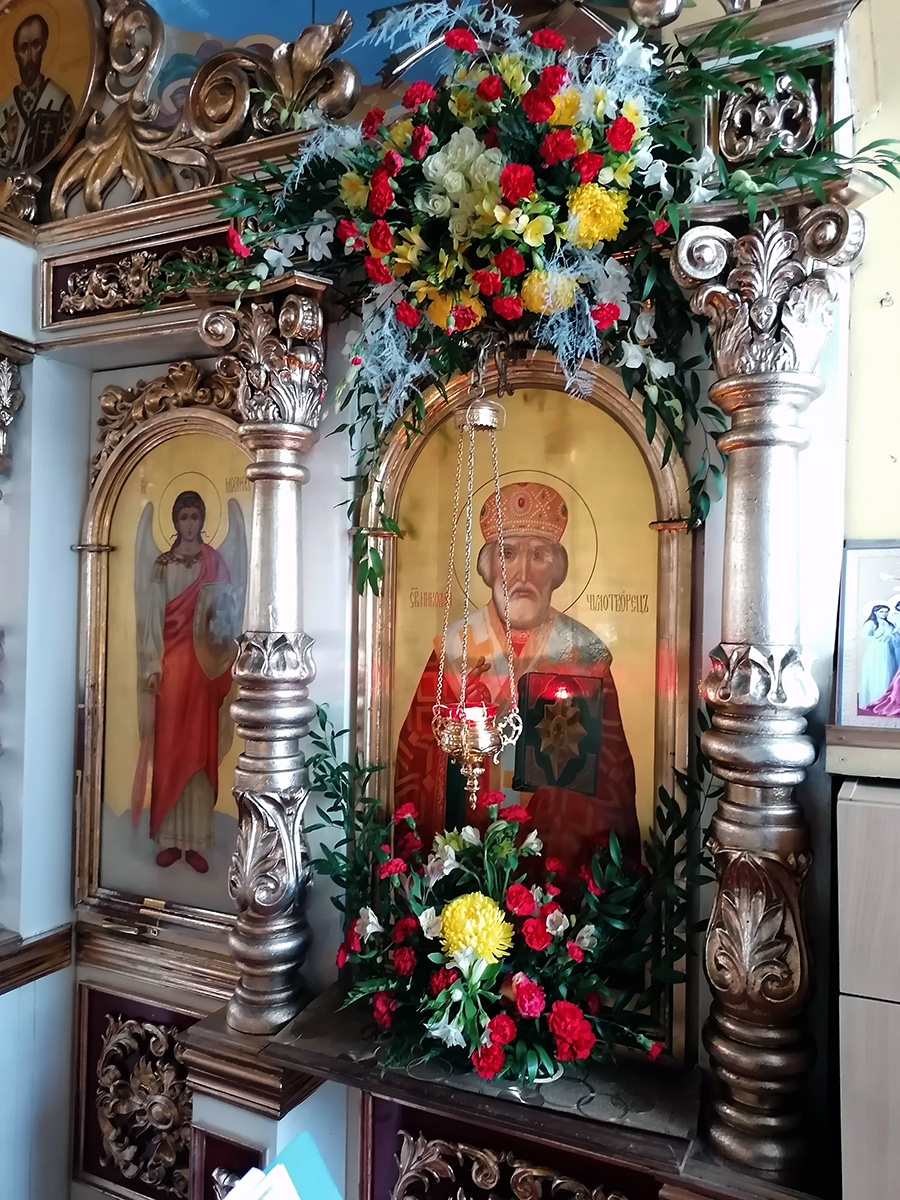 Всенощное бдение в канун престольного праздника нашего храма
