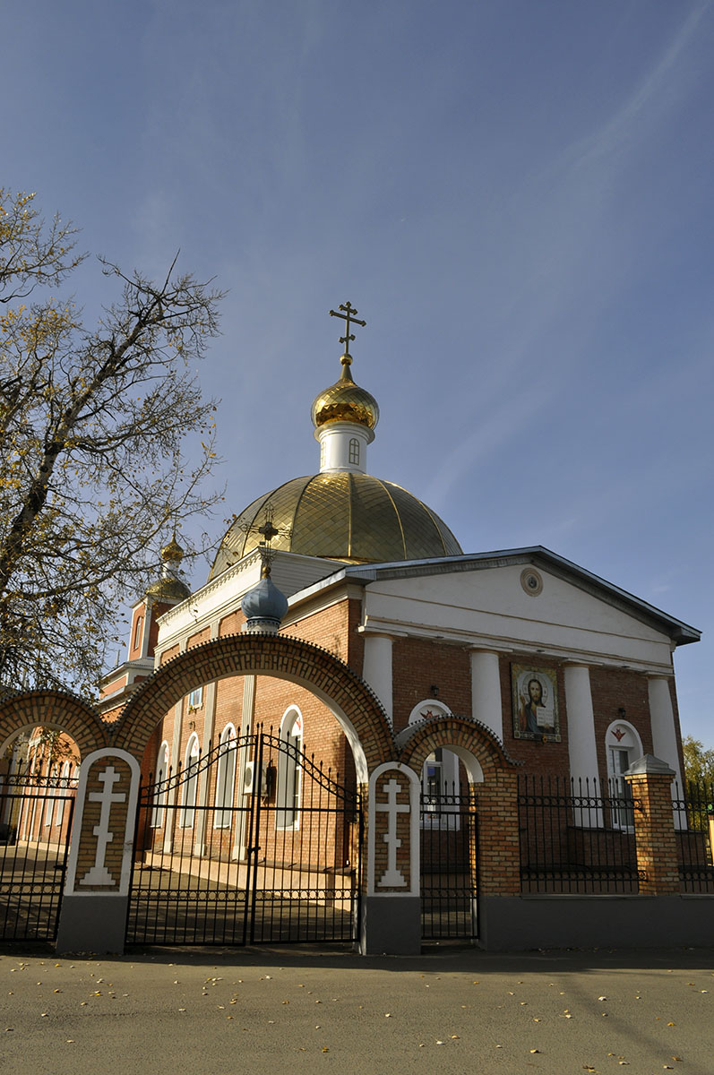 Завершились работы по реконструкции центрального купола храма
