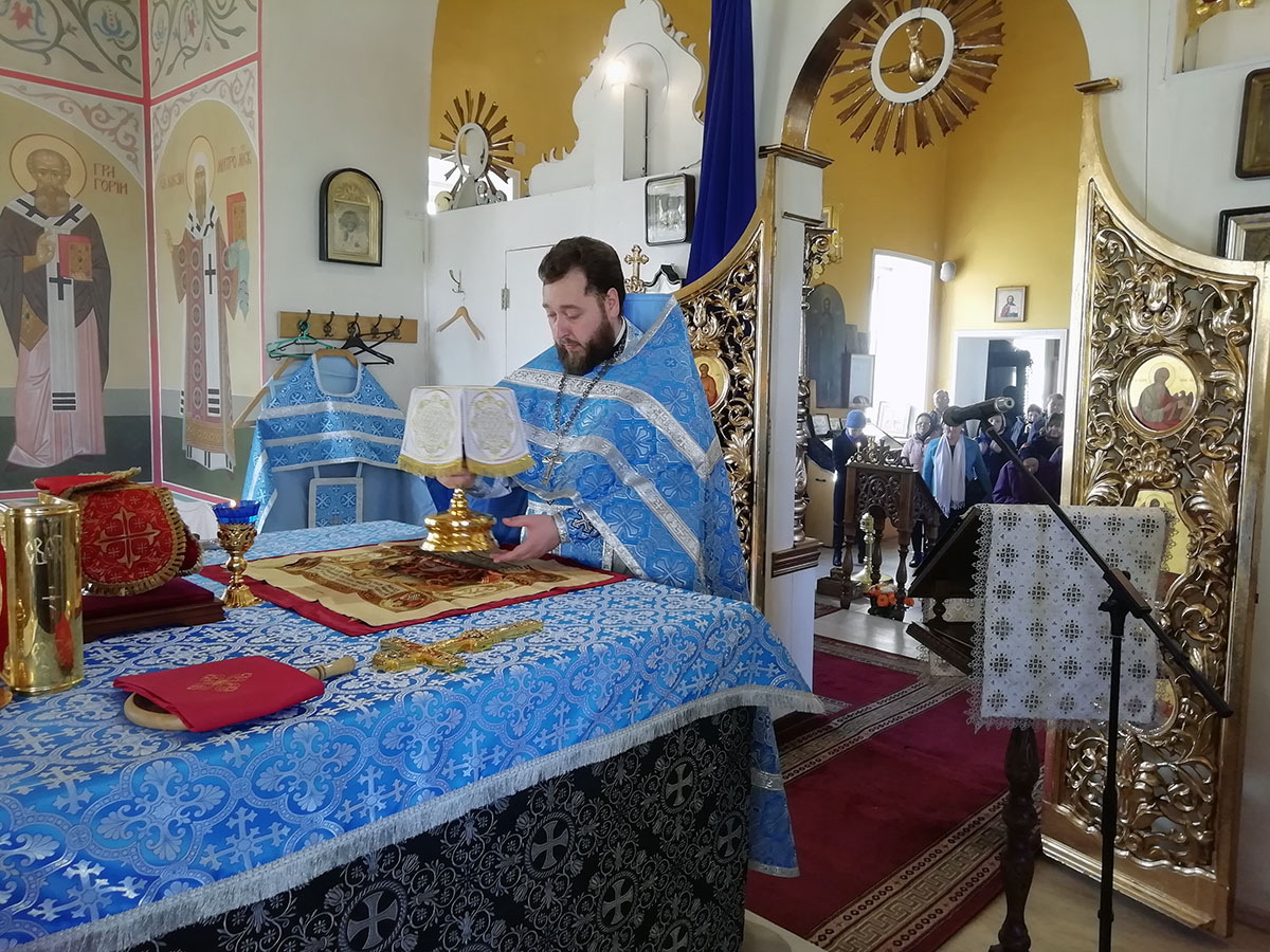 Празднование Благовещения Пресвятой Богородицы