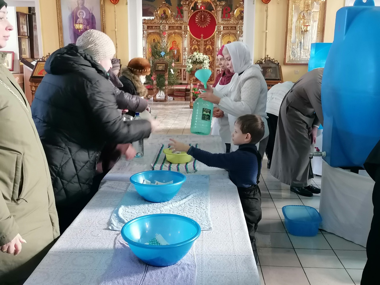 Празднование Крещение Господне