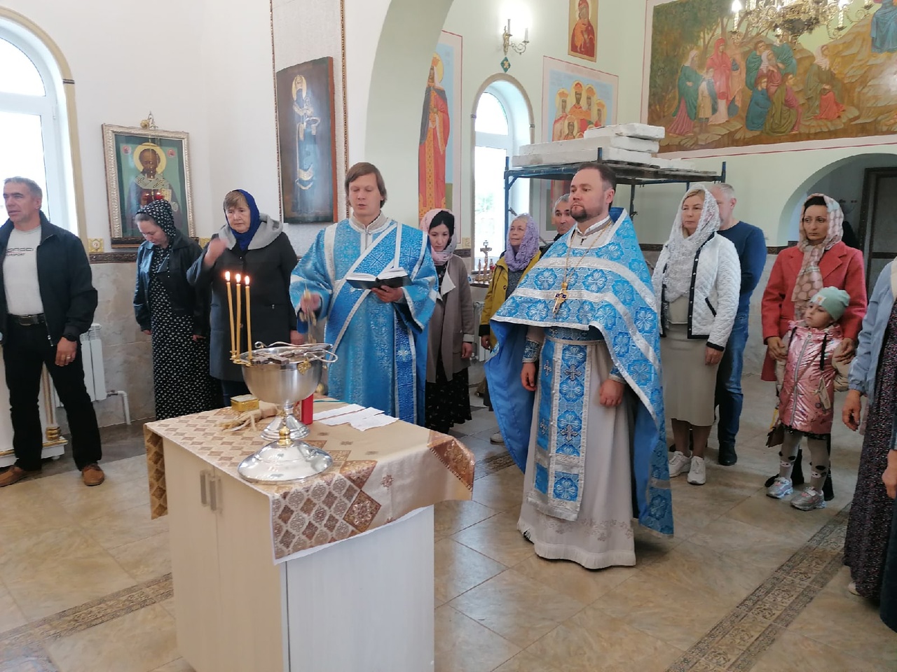 Празднование Рождество Богородицы в Камайке