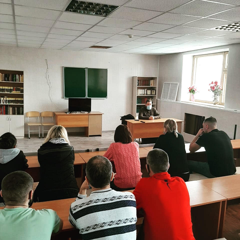 Протоиерей Антоний Шварёв встретился с осуждёнными к принудительным работам