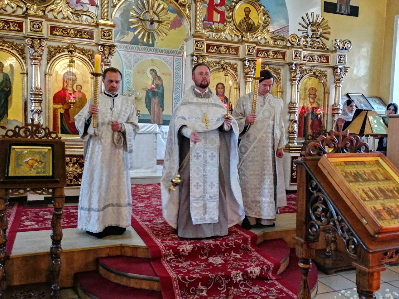 Вечернее богослужение в канун Троицкой родительской субботы