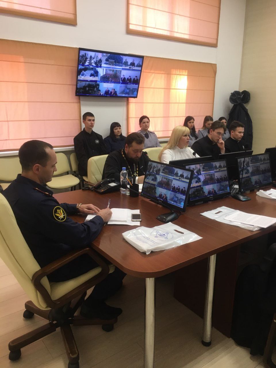 Протоиерей Антоний Шварёв руководил секцией "Миссия Церкви в местах лишения свободы" в рамках X Региональных Рождественских чтений