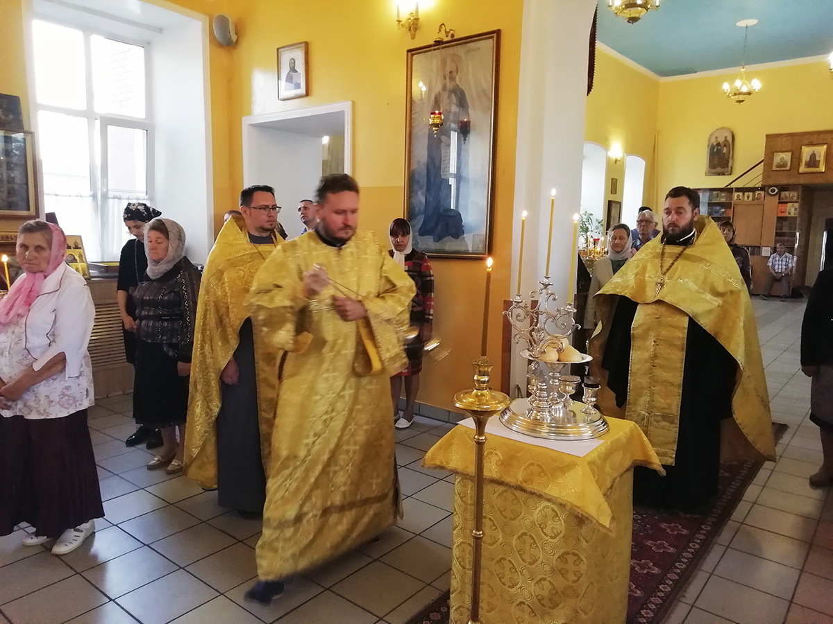 Всенощное бдение в канун дня Усекновения главы Иоанна Предтечи