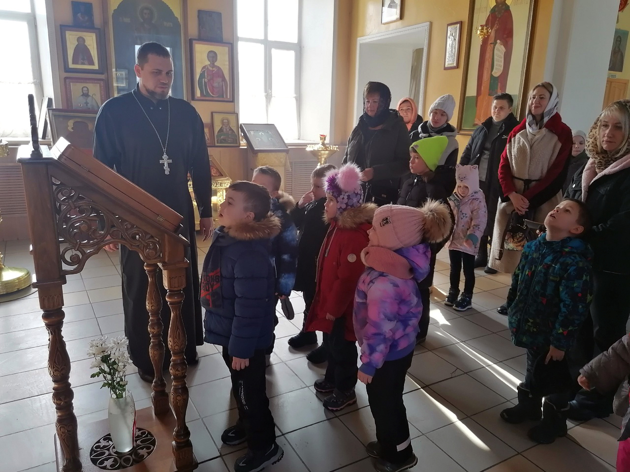 Состоялась экскурсия по храмовому комплексу дошкольников из детского сада
