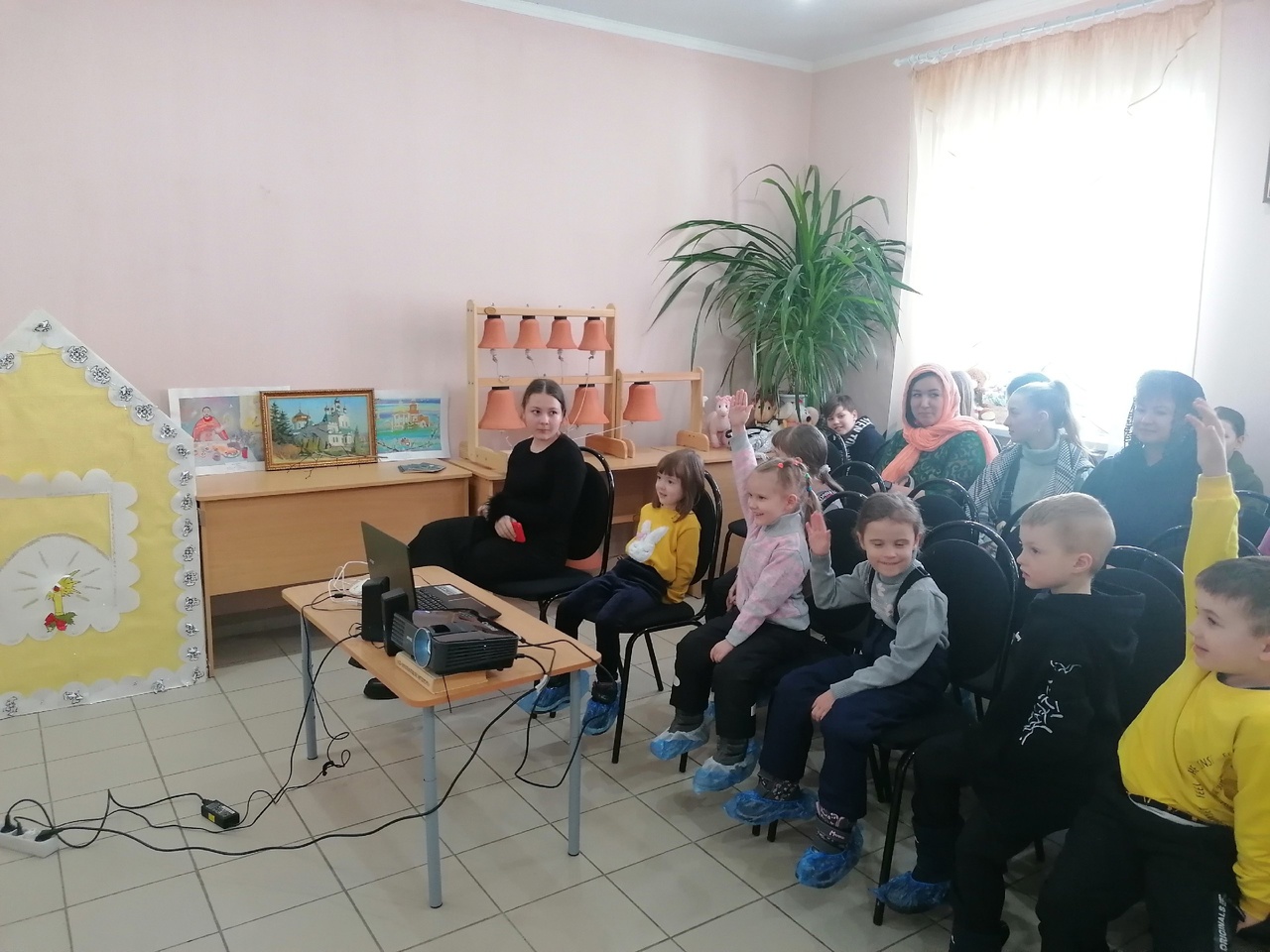 Состоялась экскурсия по храмовому комплексу дошкольников старшей группы детского сада