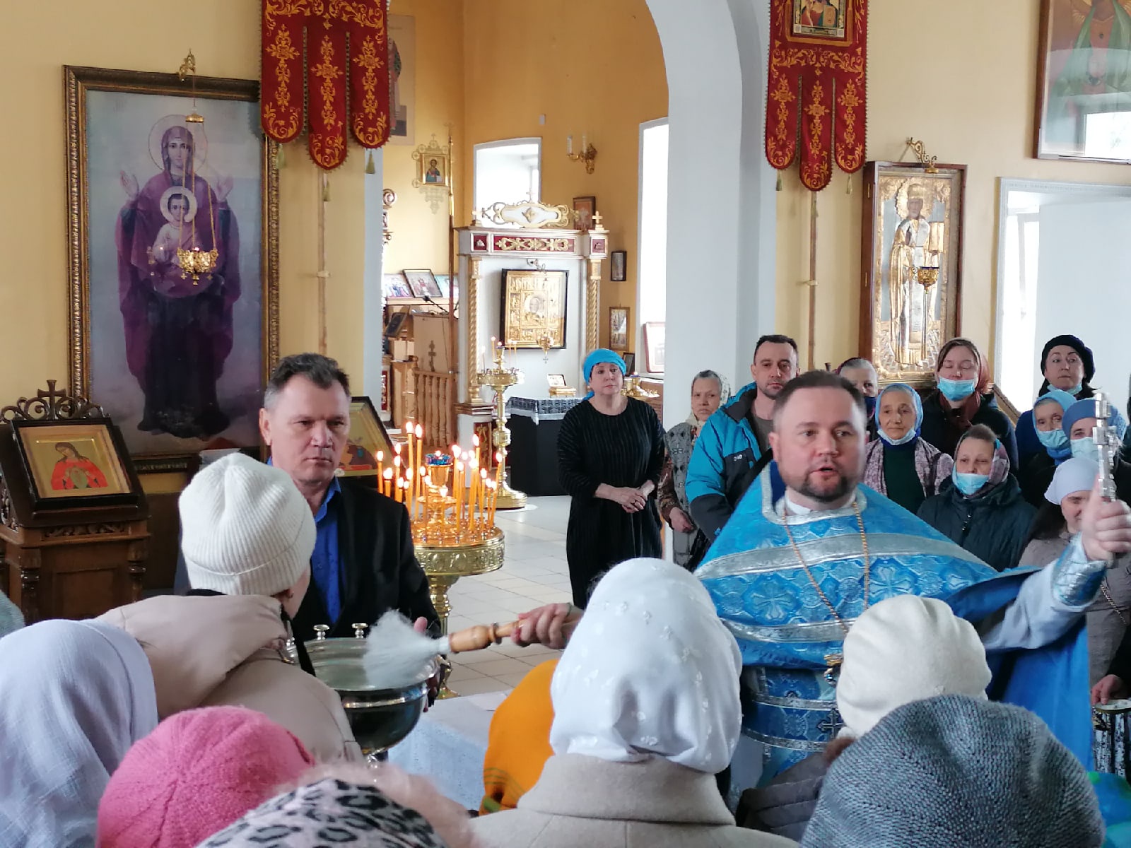 Празднование Благовещение Богородицы