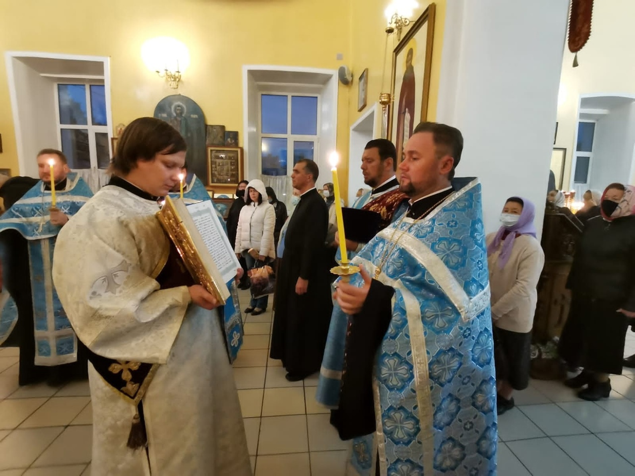 Всенощное бдение в канун празднования Рождества Богородицы