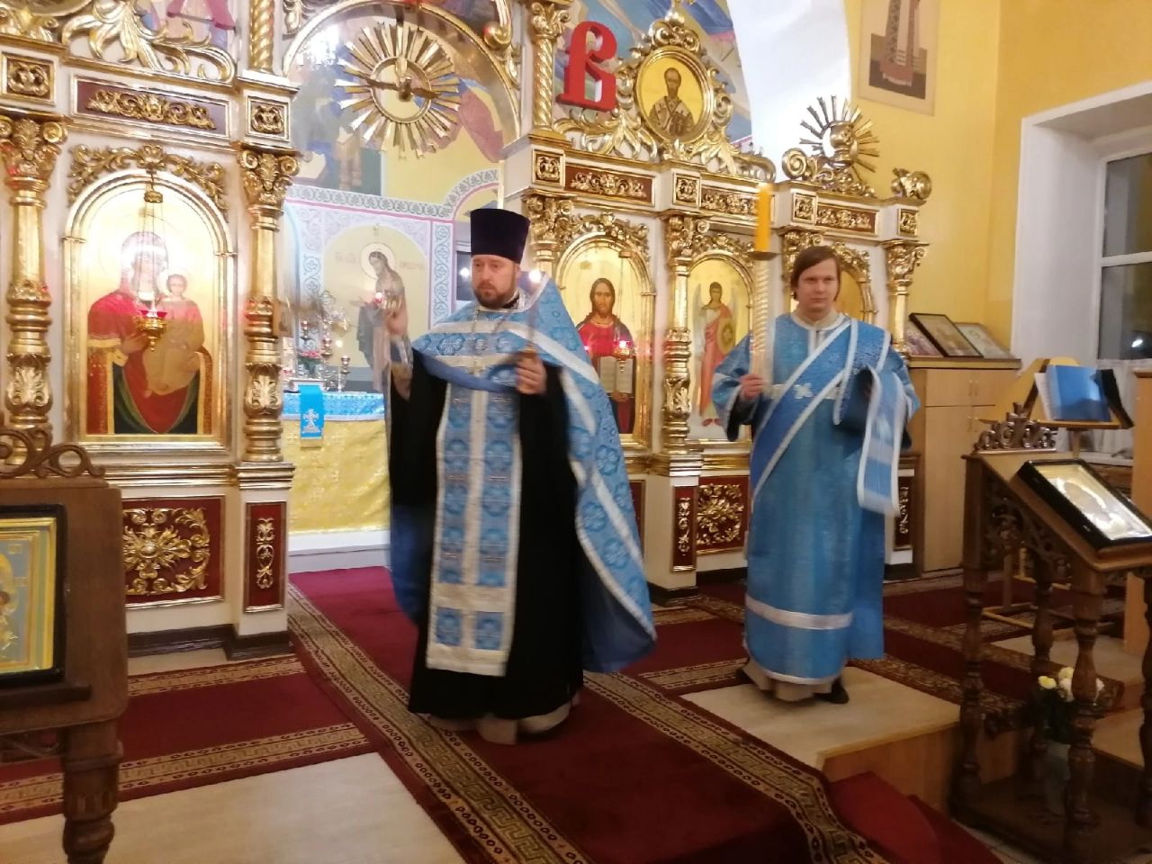 Всенощное бдение в канун праздника Покрова Пресвятой Богородицы 