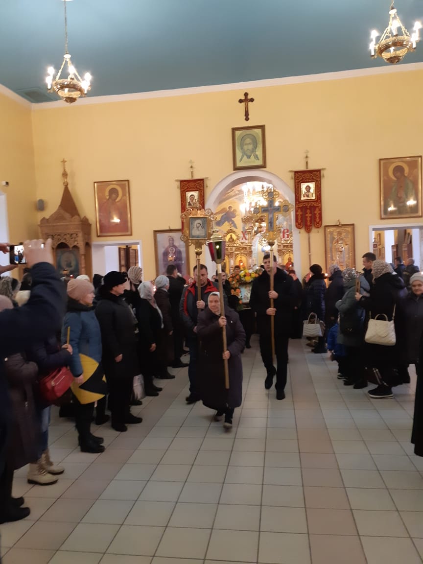 Празднование престольного праздника нашего храма