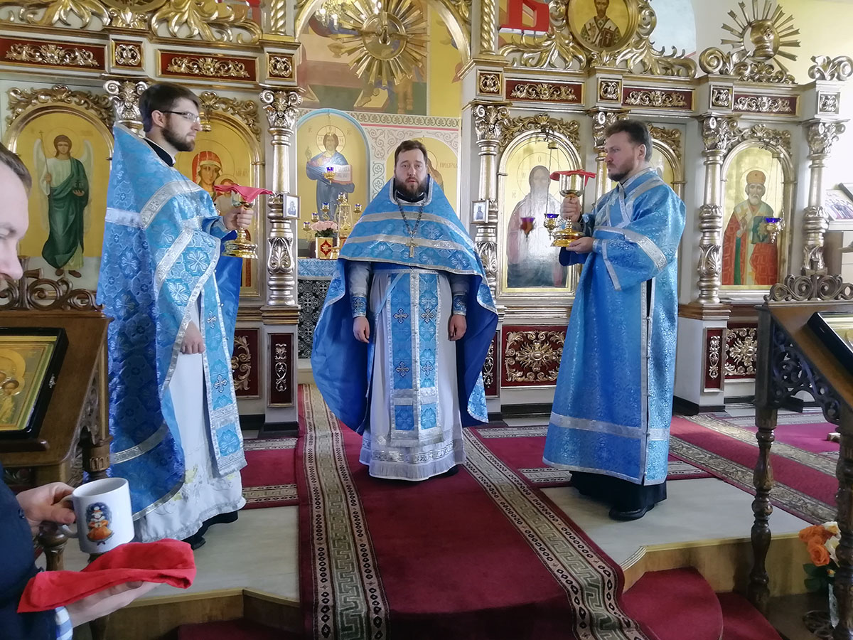 Празднование Благовещения Пресвятой Богородицы