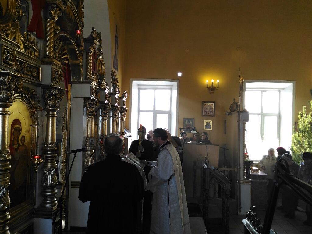 Рождественский сочельник в нашем храме