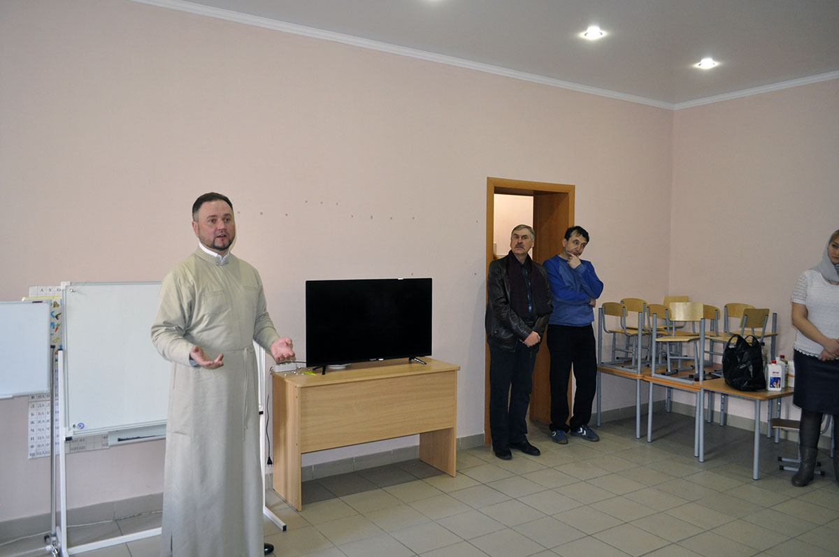 Лекция о профилактике коронавируса в храме