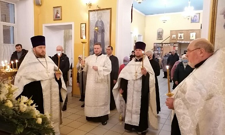 Всенощное бдение в канун праздника Обрезания Господня