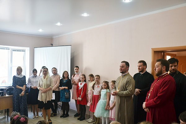 Пасхальный концерт в воскресной школе