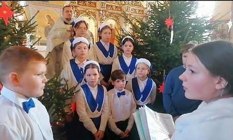 Утренняя Рождественская литургия