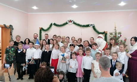 В воскресной школе состоялся Рождественский утренник
